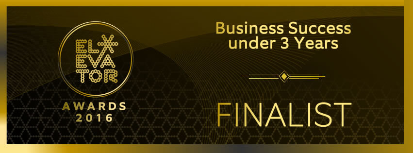 Elevator Awards – Business Success Under 3 Years Finalist