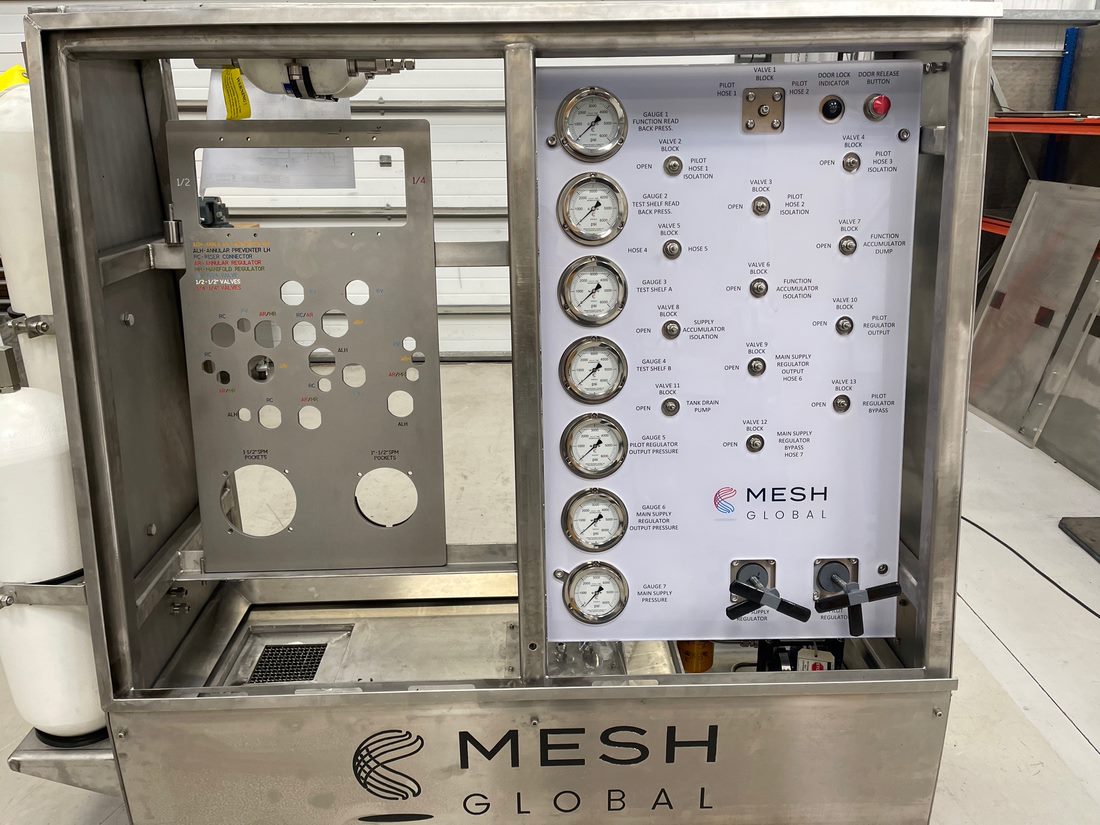 POD Valve Test Panel